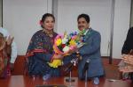 Director Dr Aquil Ahmed welcome Ms Shabana Azami